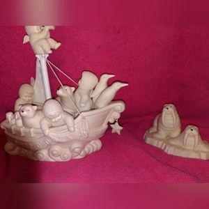 Vint. Dept 56 Snowbabies-Ship O' Dreams